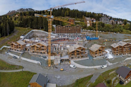 Un des chantiers réalisés par DUMAS en Suisse acquis par Thomas & Piron Un des chantiers réalisés par DUMAS en Suisse acquis par Thomas & Piron